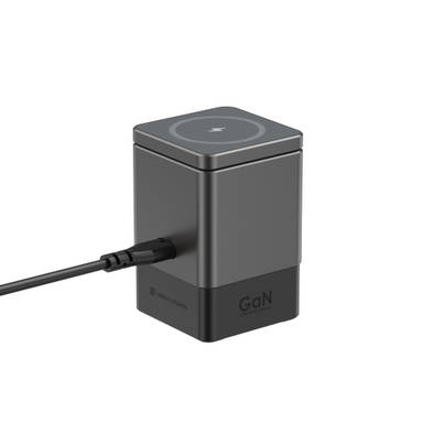 Urban Vitamin Sacramento 105W GaN lader, uittrekbare kabels