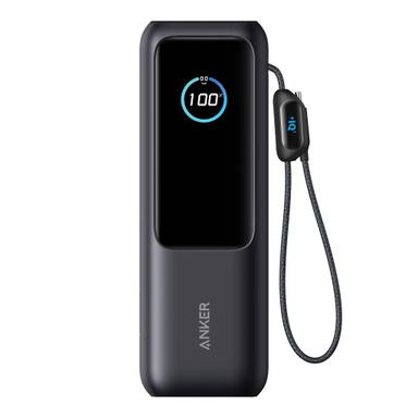 Anker Powerbank 25.000 mAh 165W met ingebouwde  kabel