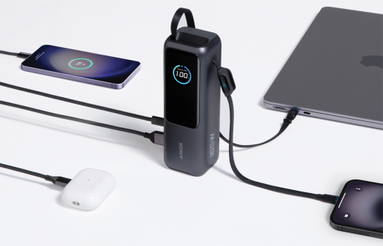 Anker Powerbank 25.000 mAh 165W met ingebouwde  kabel