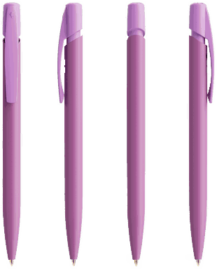 BIC Media Clic balpen - Violet