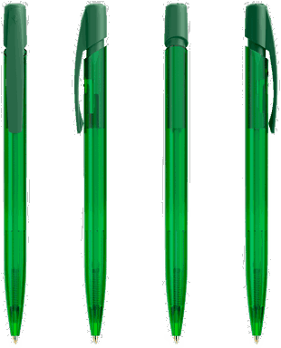 BIC Media Clic balpen - Frosted Donker Groen