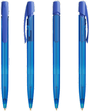 BIC Media Clic balpen - Frosted Donkerblauw
