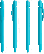 BIC Media Clic balpen - Turquoise