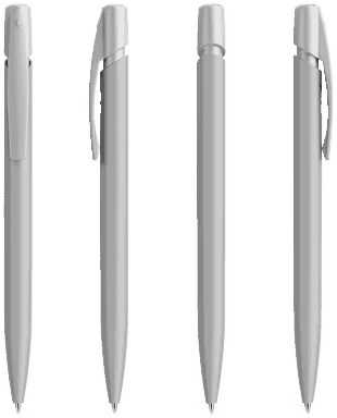 BIC Media Clic balpen - Metaal