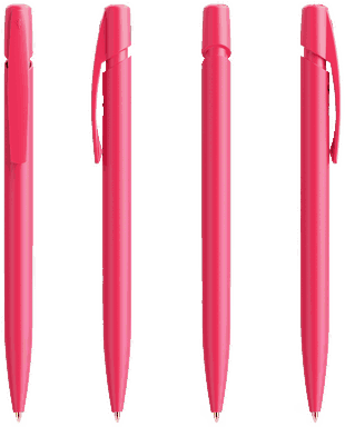 BIC Media Clic balpen - Fucsia