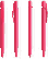 BIC Media Clic balpen - Fucsia