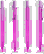 BIC Media Clic balpen - Frosted   Violet