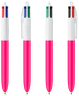 White - pink