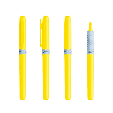 BIC® Brite Liner® Grip Markeerstift