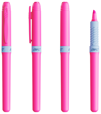 BIC® Brite Liner® Grip Markeerstift