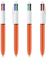Stylo bille BIC 4 couleurs Fine
