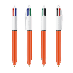 BIC 4 kleuren balpen Fine