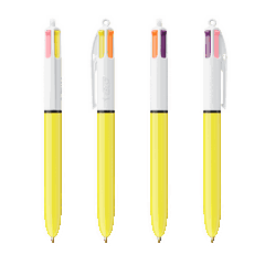 BIC 4 kleuren balpen Sun