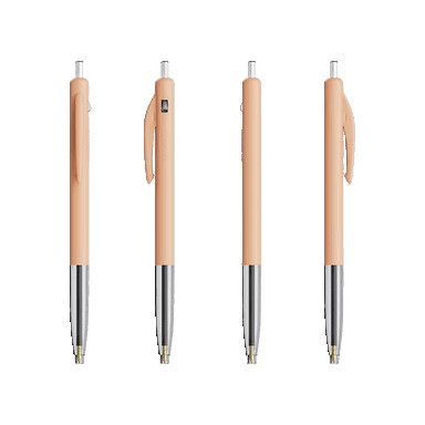 BIC M10 Clic balpen - Pastel Oranje