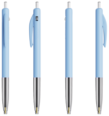 BIC M10 Clic balpen - Pastel Blauw