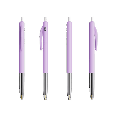 BIC M10 Clic balpen - Pastel Paars