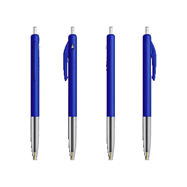 BIC M10 Clic balpen - Blauw