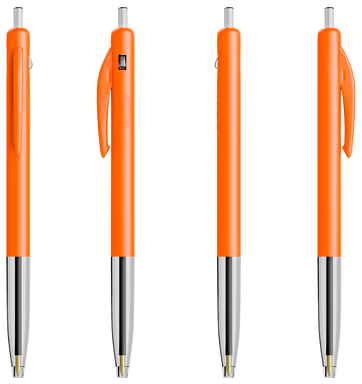 BIC M10 Clic balpen - Oranje