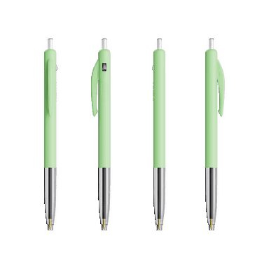 BIC M10 Clic balpen - Pastel Groen