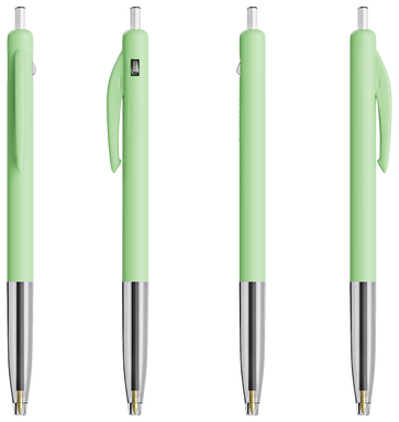 BIC M10 Clic balpen - Pastel Groen