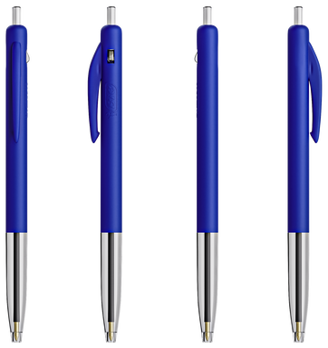 BIC M10 Clic balpen - Blauw