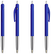 BIC M10 Clic balpen - Blauw