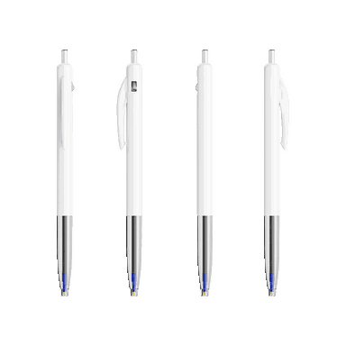 BIC M10 Clic balpen - Wit