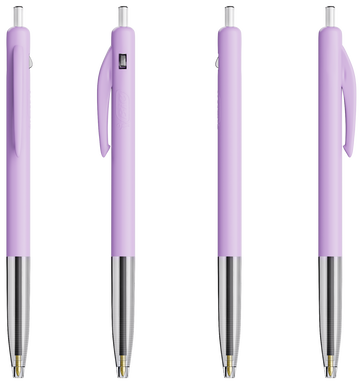 BIC M10 Clic balpen - Pastel Paars