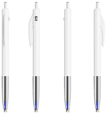 BIC M10 Clic balpen - Wit