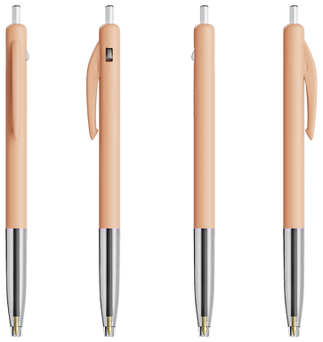 BIC M10 Clic balpen - Pastel Oranje