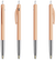 BIC M10 Clic balpen - Pastel Oranje