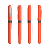 Orange - Chrom - Schwarze Tinte