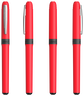 Red - Chrome - Black Ink