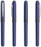 Navy Blue - Chrome - Blue Ink