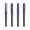 Marineblau - Chrom - Blaue Tinte