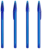 Doorzichtig Donkerblauw /Doorzichtig Donkerblauw / Blauwe Inkt