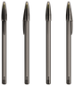 Doorzichtig Donkergrijs / Doorzichtig Donkergrijs / Blauwe Inkt