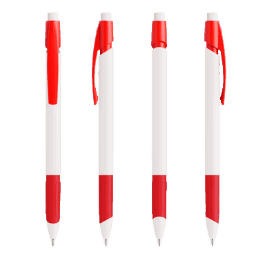 BIC Media Clic Grip Ecolutions mechanical pencil - White/Red
