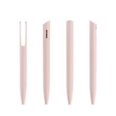 BIC Media Clic BIO Based Ecolutions Kugelschreiber - Friedliches Pink