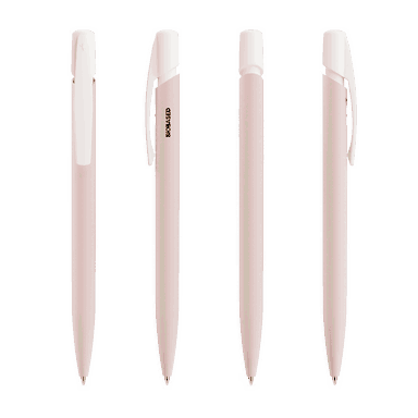 BIC Media Clic BIO Based Ecolutions Kugelschreiber - Friedliches Pink