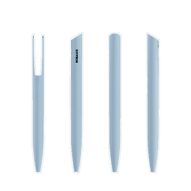 BIC Media Clic BIO Based Ecolutions Kugelschreiber - Gemütliches Blau