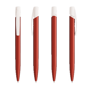 BIC Media Clic Glacé ballpoint pen - Red Glacé