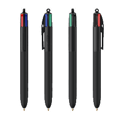 BIC 4 kleuren balpen Soft
