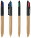 Stylo bille BIC 4 Colours Wood Style - Noir - bois naturel