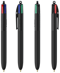 BIC 4 colori penna a sfera Soft con lanyard