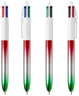 Red - silver - green