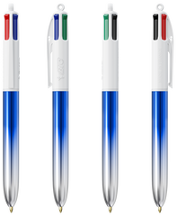 BIC 4 kleuren balpen Bicolor