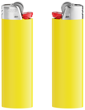 Accendino BIC J26 maxi - Giallo chiaro