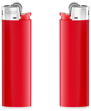 BIC J23 midi lighter - Red