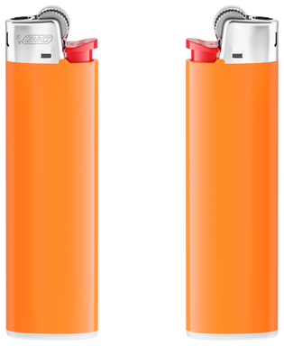 BIC J23 midi lighter - Orange